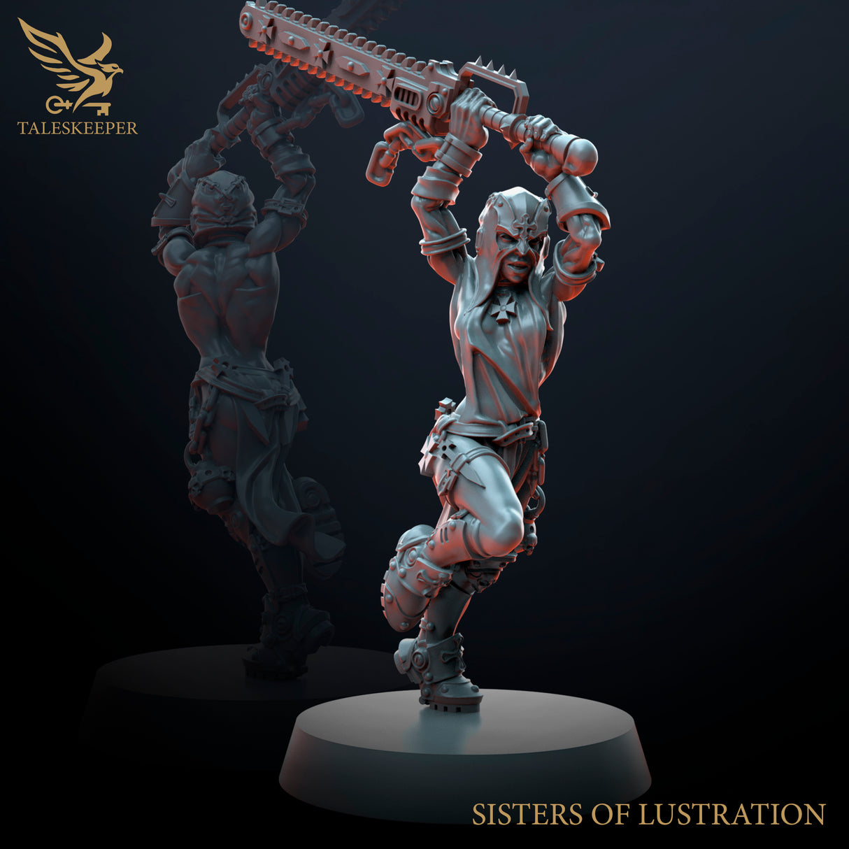 Sisters of Lustration - 28mm scale miniatures for Sci-Fi and Grimdark Wargaming