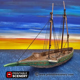 Sea Reaver - (28, 15, or 10mm scale) - Wood Elven