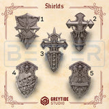 Shields - Crimson Lords for 2nd Born Marines