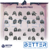 Shoulder Pads - Primal Hounds for 2nd Born Marines