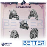 Shoulder Pads - Primal Hounds for 2nd Born Marines