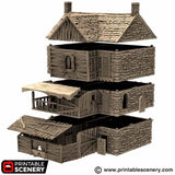No2 Slums of Flea bottom - (28, 15, or 10mm scale) - King and Country