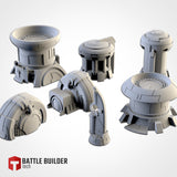 Xenos Buildings, Greater Good (32, 28, 15 & 10mm Scale) tabletop wargaming terrain