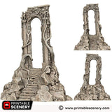 The Shadow Gate - (32,28 or 15mm scale) - Shadowfey Wilds