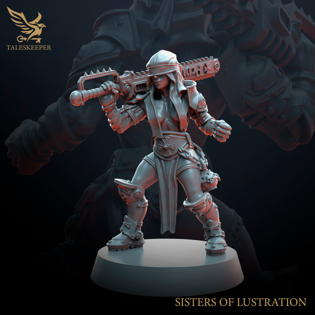 Sisters of Lustration - 28mm scale miniatures for Sci-Fi and Grimdark Wargaming