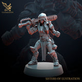 Sisters of Lustration - 28mm scale miniatures for Sci-Fi and Grimdark Wargaming