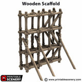 Wooden Scaffold - (28mm scale) - King and Country