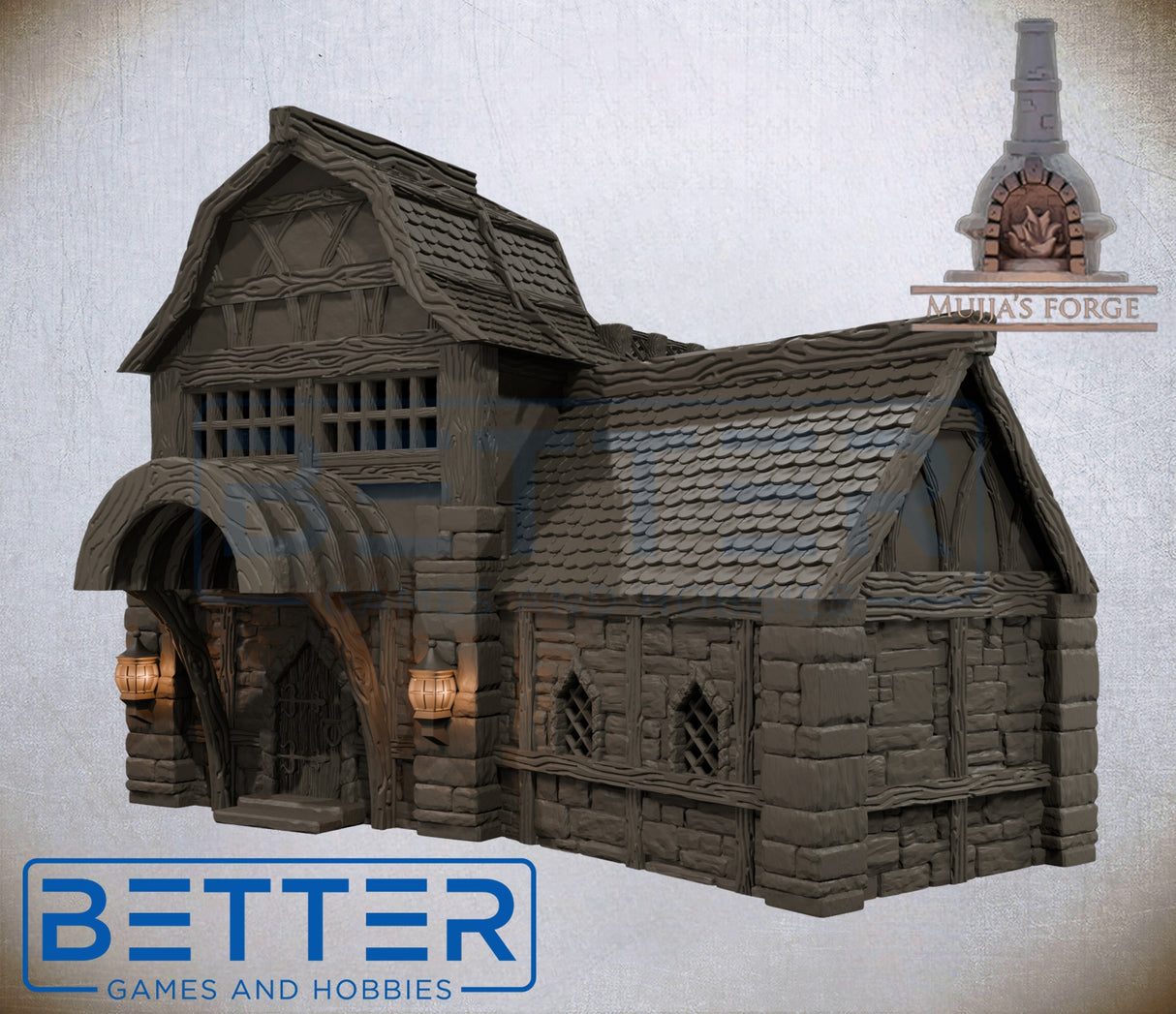 Strommdale Building 7 – 3D Printed Fantasy Terrain (10–32mm Scale)