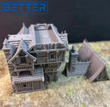 Heldenheim - Building 4. 32, 28, 15 & 10mm scale for Fantasy terrain, RPG