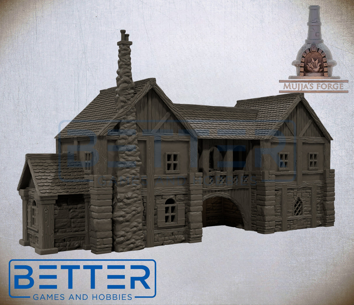 Strommdale Building 13 – 3D Printed Fantasy Terrain (10–32mm Scale)