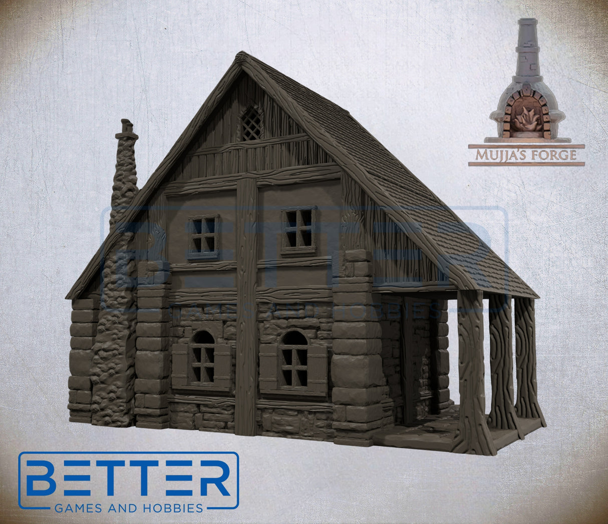 Strommdale Building 14 – 3D Printed Fantasy Terrain (10–32mm Scale)