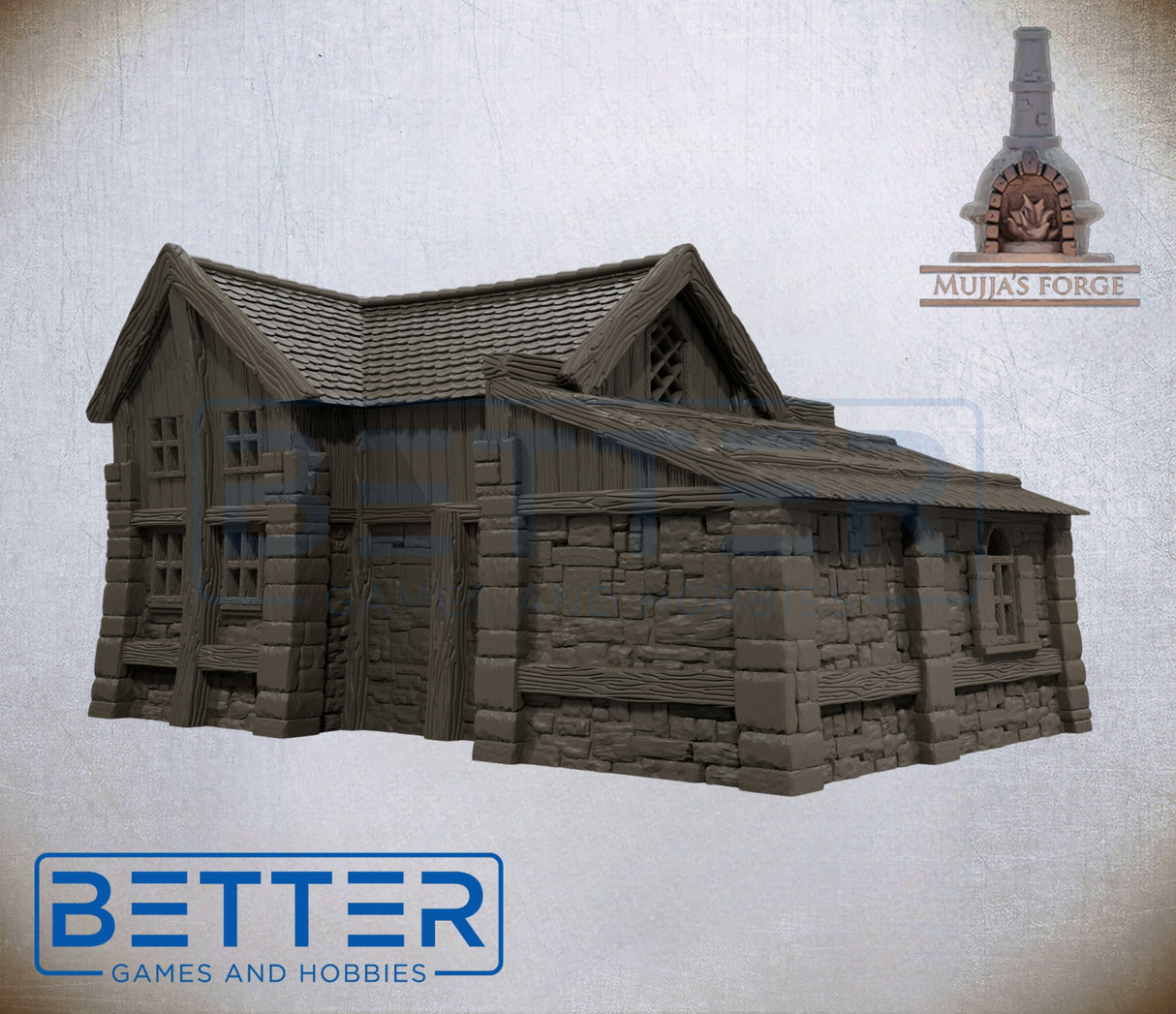 Strommdale Building 4 – 3D Printed Fantasy Terrain (10–32mm Scale)