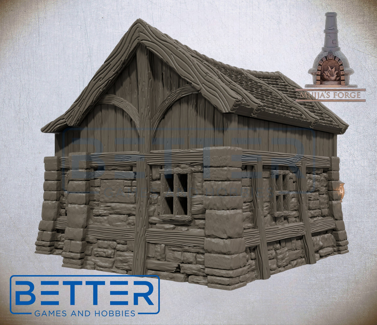 Strommdale Building 3 – 3D Printed Fantasy Terrain (10–32mm Scale)