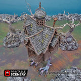 Baba Yaga's Cottage - (32,28 or 15mm scale) - Shadowfey Wilds