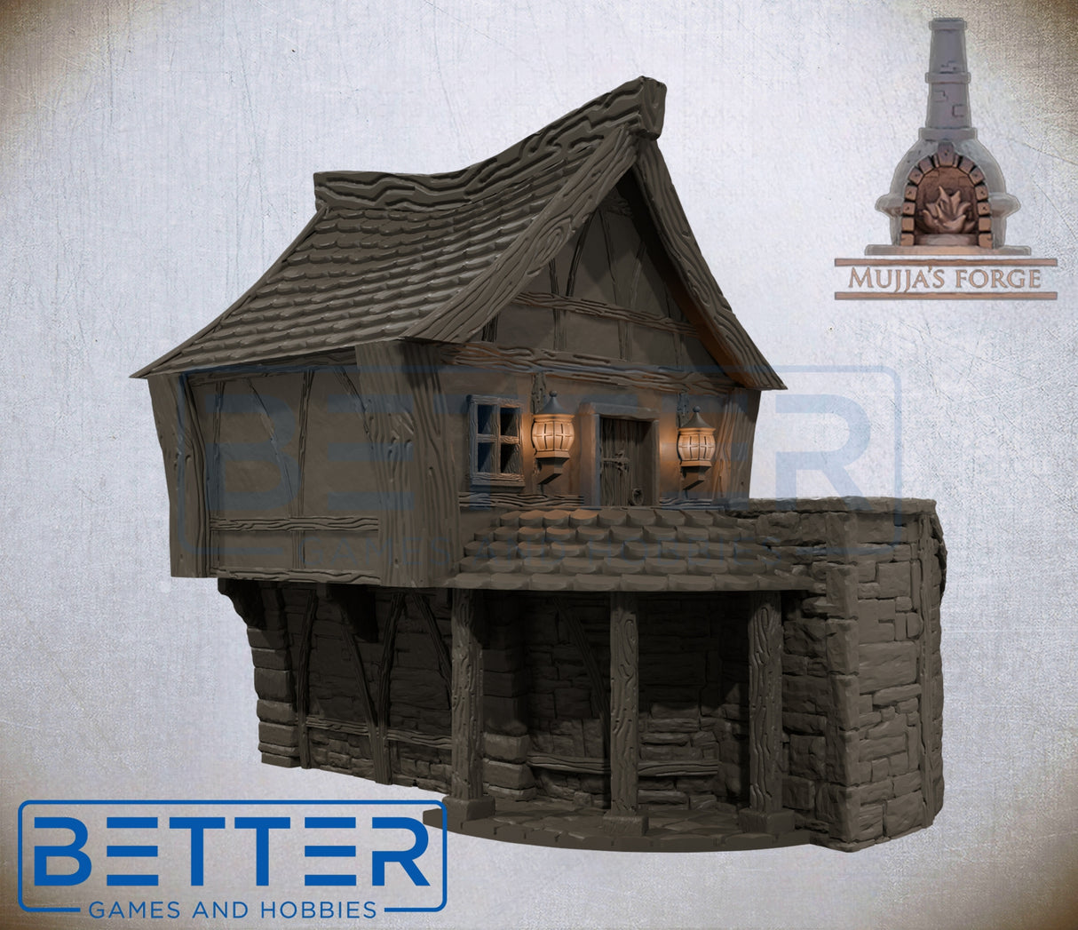 Strommdale Building 6 – 3D Printed Fantasy Terrain (10–32mm Scale)