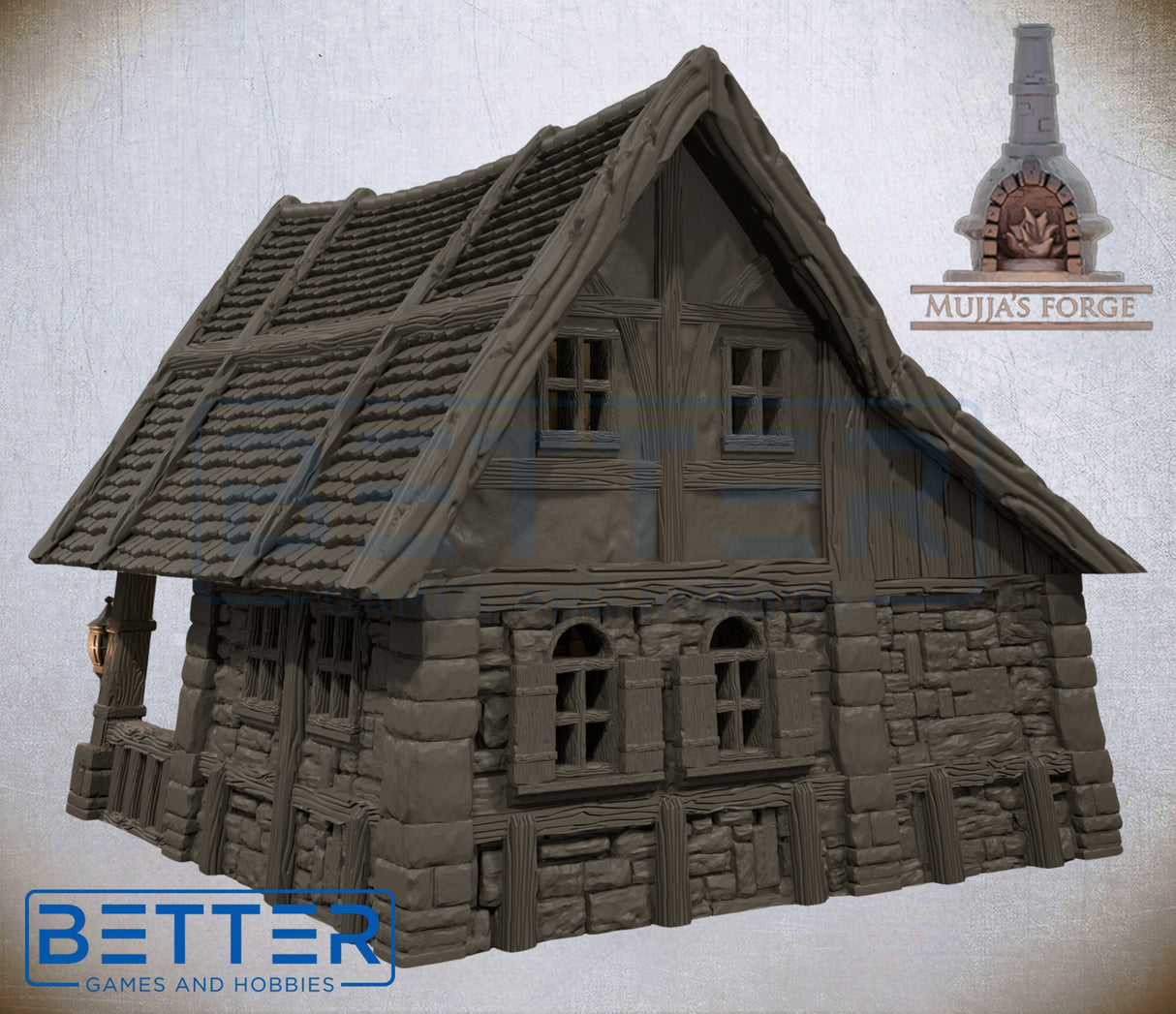 Strommdale Building 2 – 3D Printed Fantasy Terrain (10–32mm Scale)