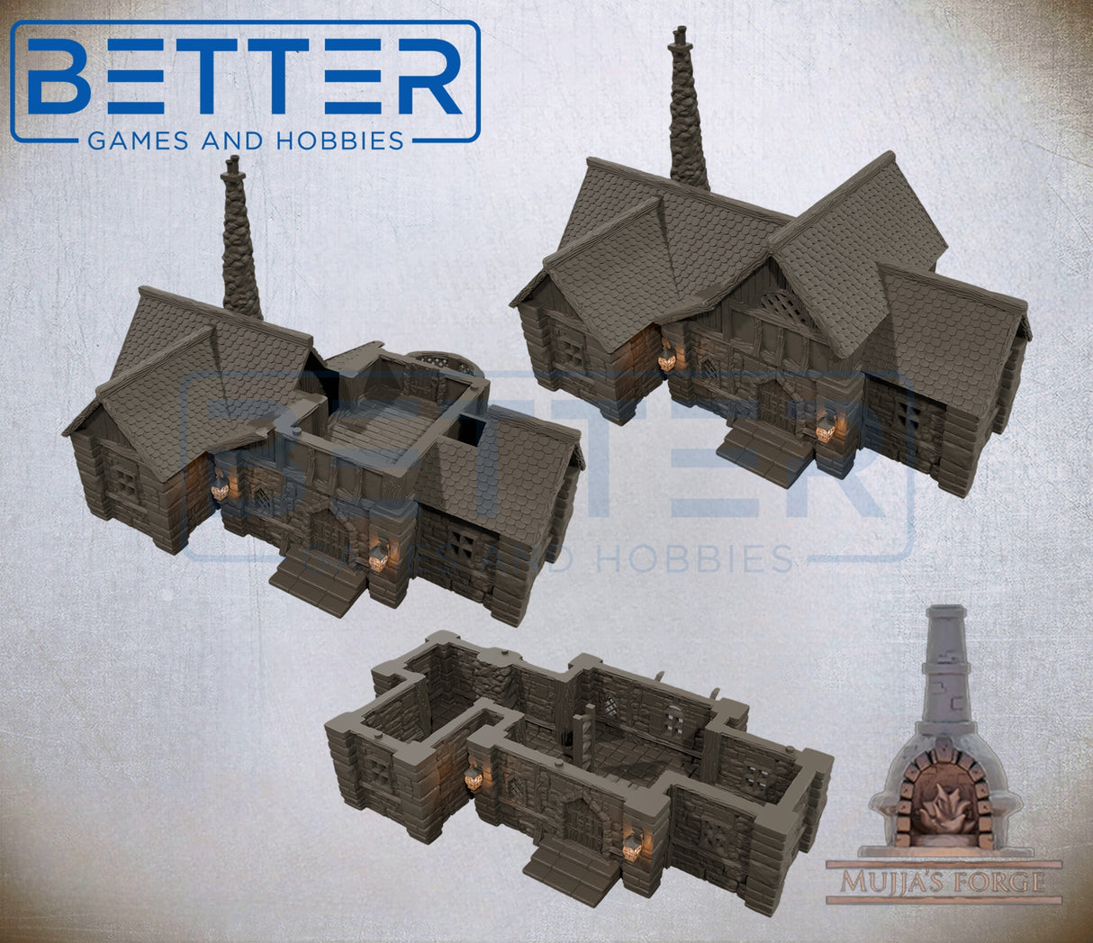 Strommdale Building 11 – 3D Printed Fantasy Terrain (10–32mm Scale)