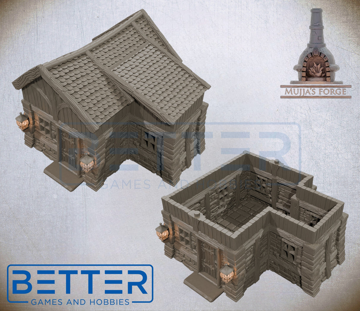 Strommdale Building 3 – 3D Printed Fantasy Terrain (10–32mm Scale)