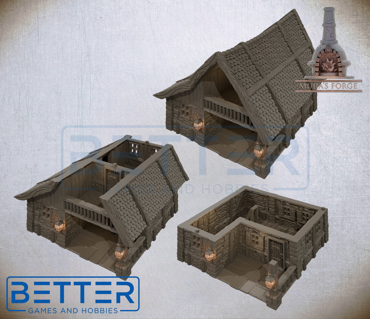 Strommdale Building 2 – 3D Printed Fantasy Terrain (10–32mm Scale)