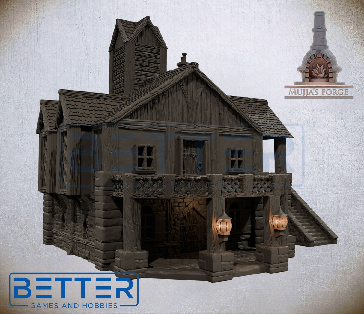 Strommdale Building 12 – 3D Printed Fantasy Terrain (10–32mm Scale)