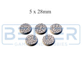 Cracked Desert - Themed Bases and Toppers for sci-fi & fantasy wargaming