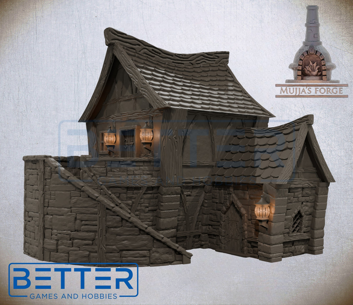 Strommdale Building 6 – 3D Printed Fantasy Terrain (10–32mm Scale)