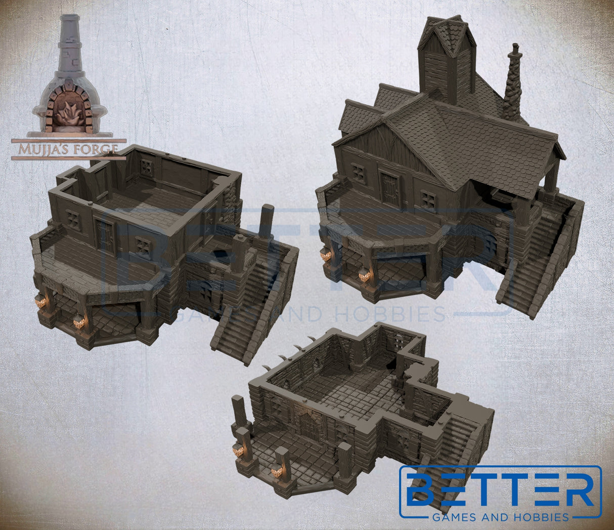 Strommdale Building 12 – 3D Printed Fantasy Terrain (10–32mm Scale)