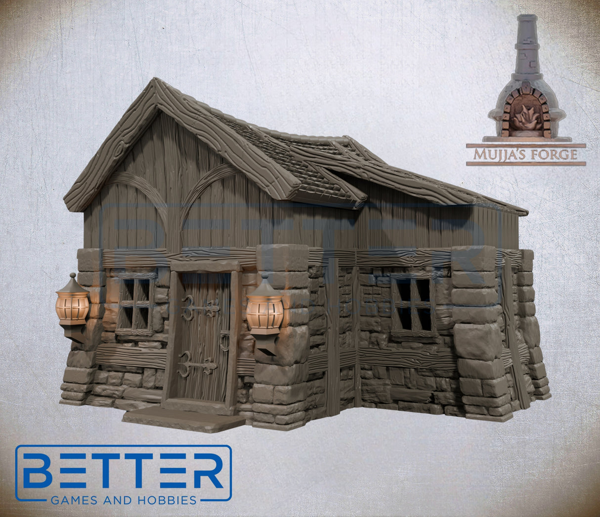 Strommdale Building 3 – 3D Printed Fantasy Terrain (10–32mm Scale)