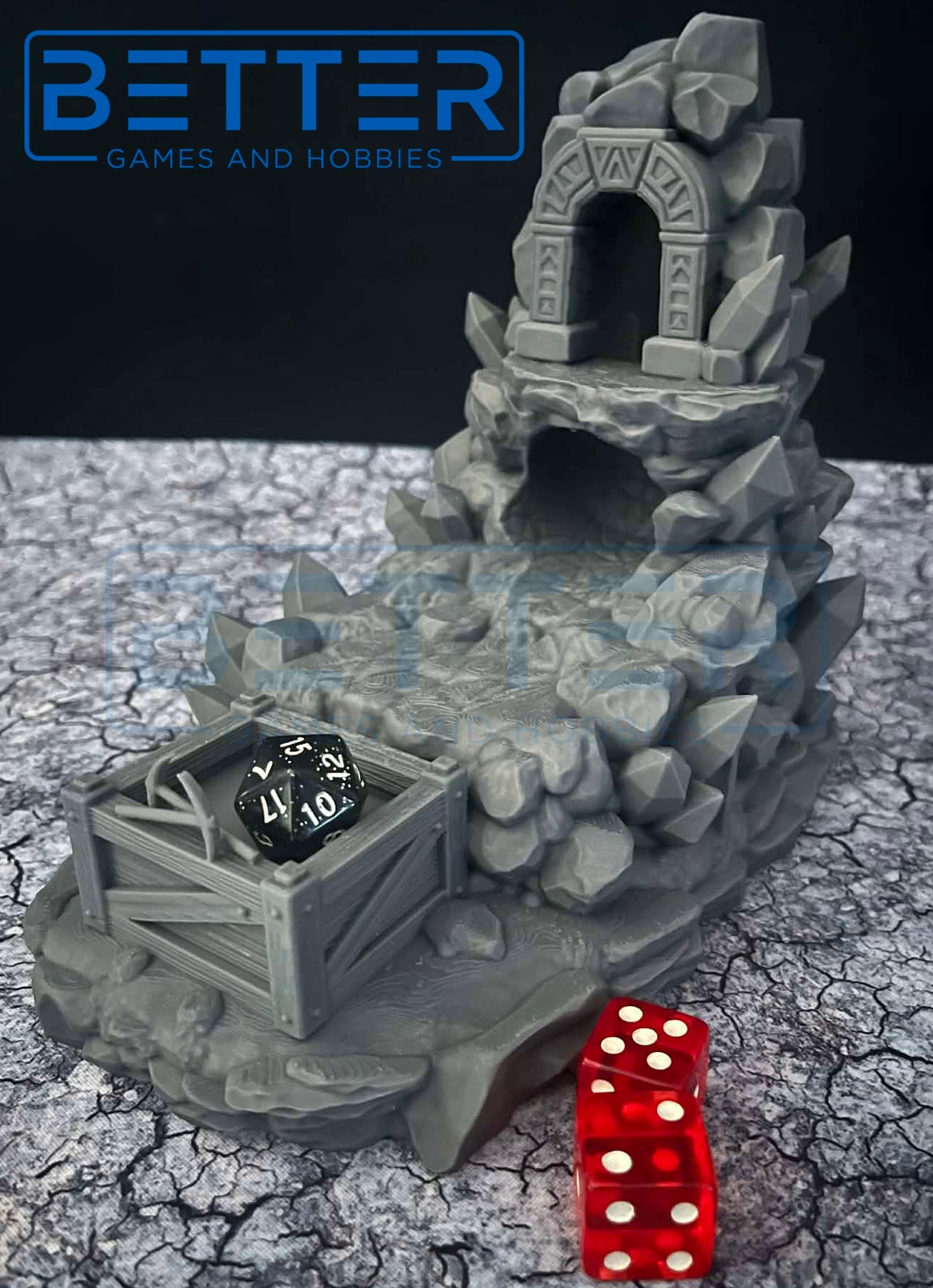 Stone Heart's Mine V1 - Dice Tower