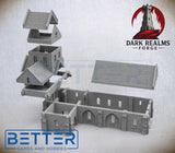 Overlord 1944, Church - 32, 28, 15 and 10mm Scale, for Fantasy, Historical terrain RPG