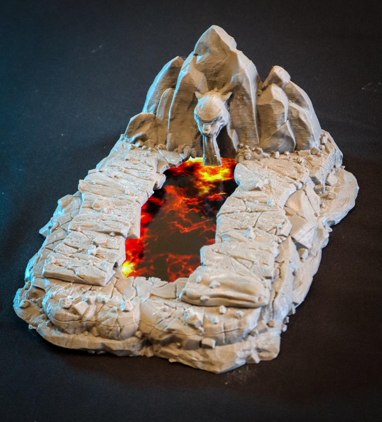 Phone Portal - Cave of the Firecat for Fantasy Tabletop Roleplaying Games