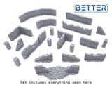 High Wall set - (28, 15, or 10mm scale) - King and Country
