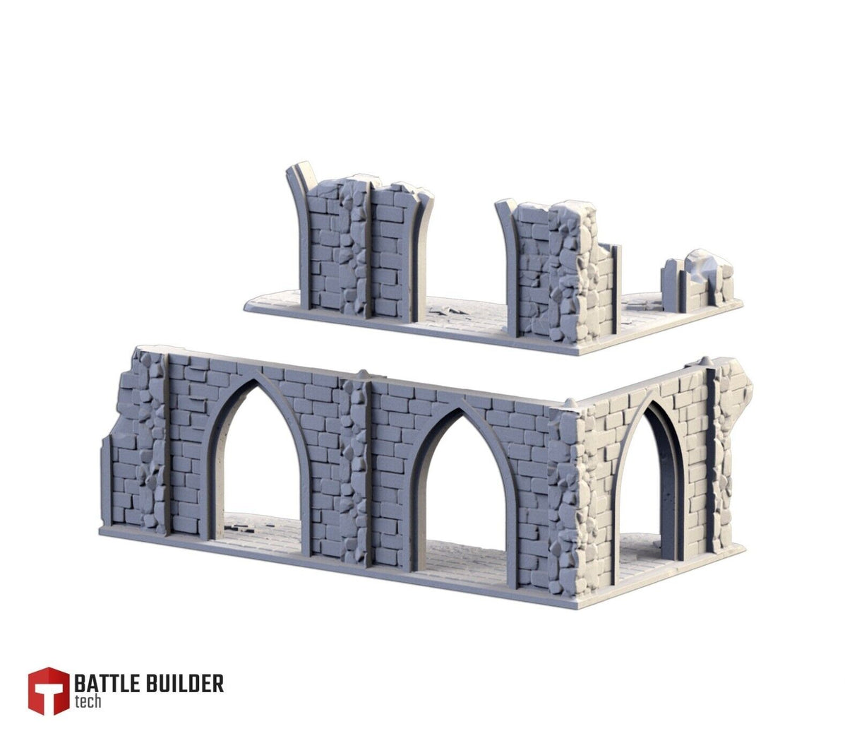 City Ruins - Set 1. WTC compatible competitive tabletop Terrain