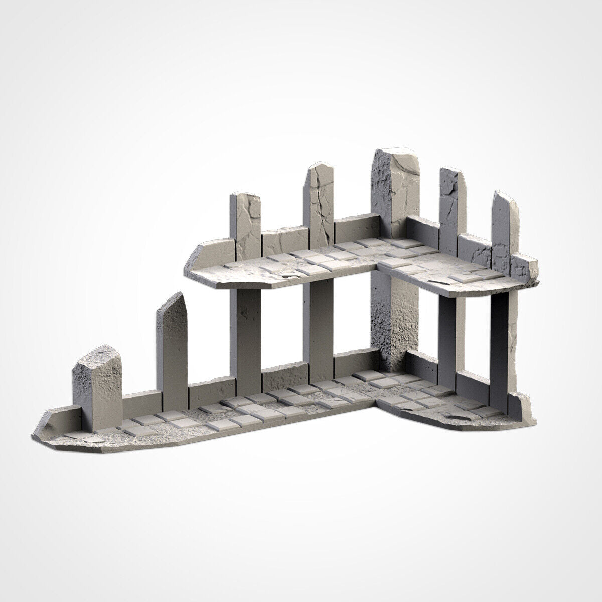 City Ruins - Set 2 WTC compatible competitive tabletop Terrain