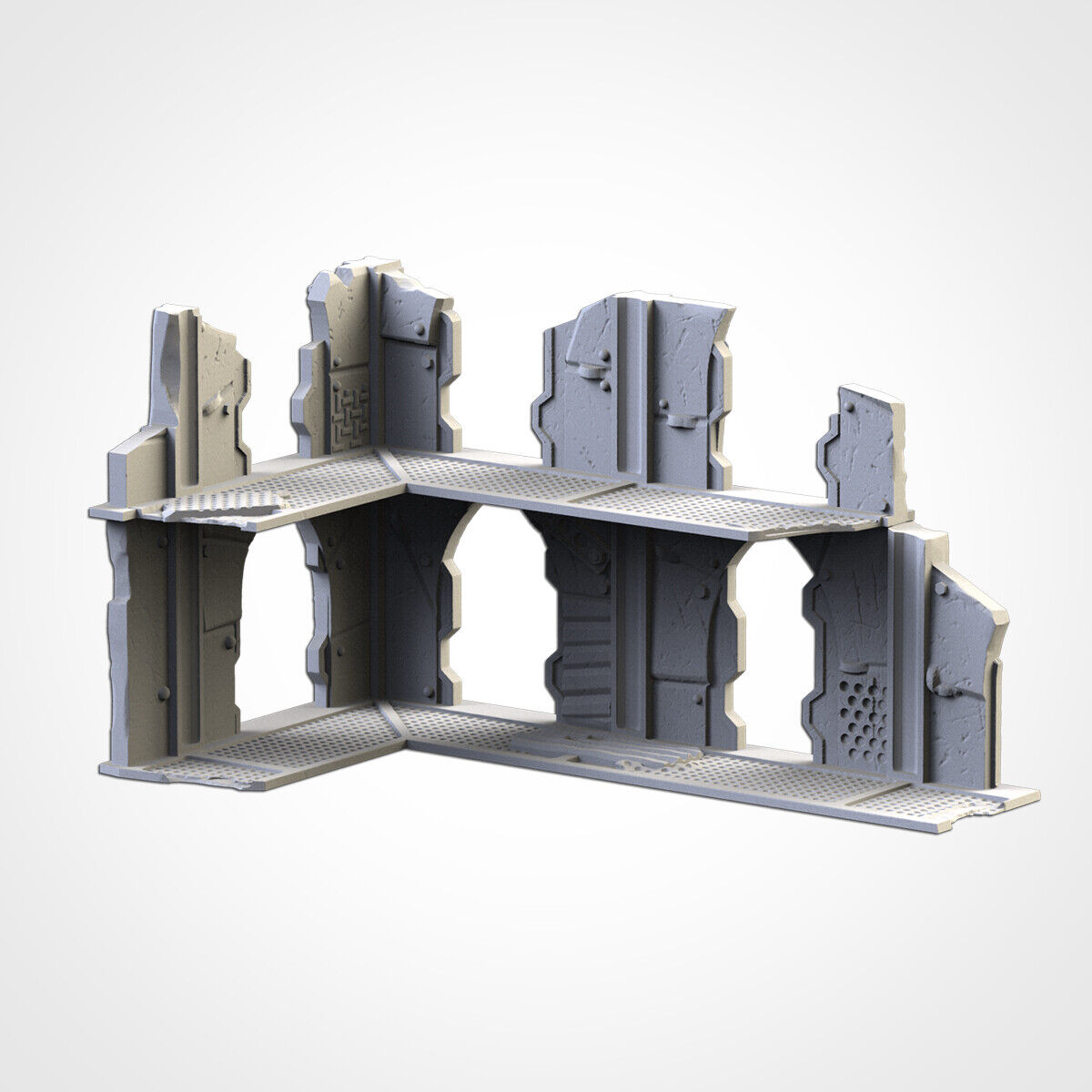 Post Apocalypse Ruins - WTC compatible competitive tabletop Terrain