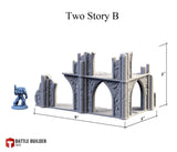 City Ruins - Set 1. WTC compatible competitive tabletop Terrain