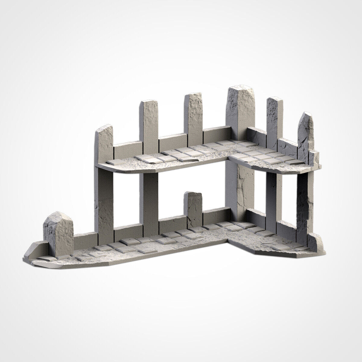 City Ruins - Set 2 WTC compatible competitive tabletop Terrain