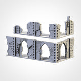 Post Apocalypse Ruins - WTC compatible competitive tabletop Terrain