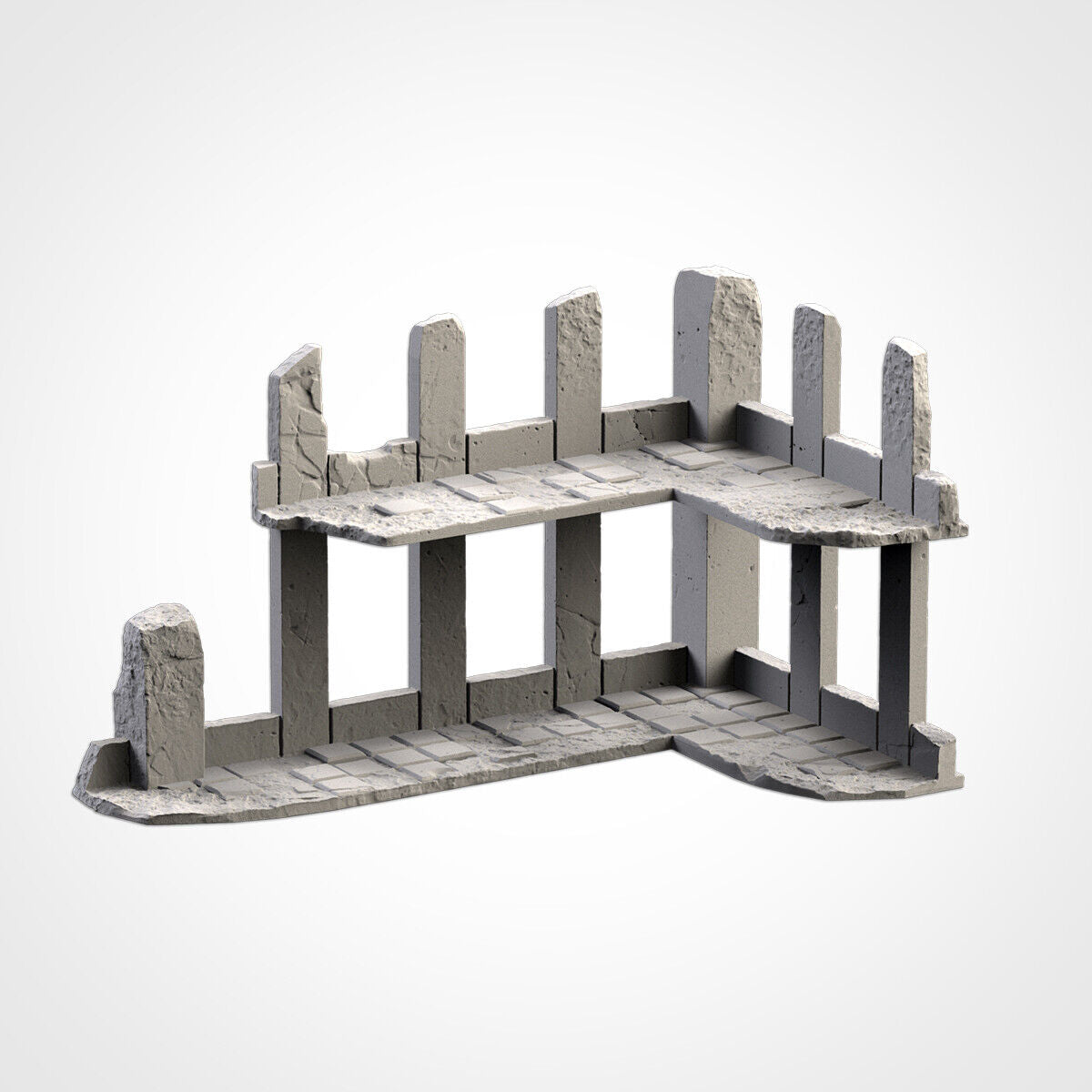 City Ruins - Set 2 WTC compatible competitive tabletop Terrain