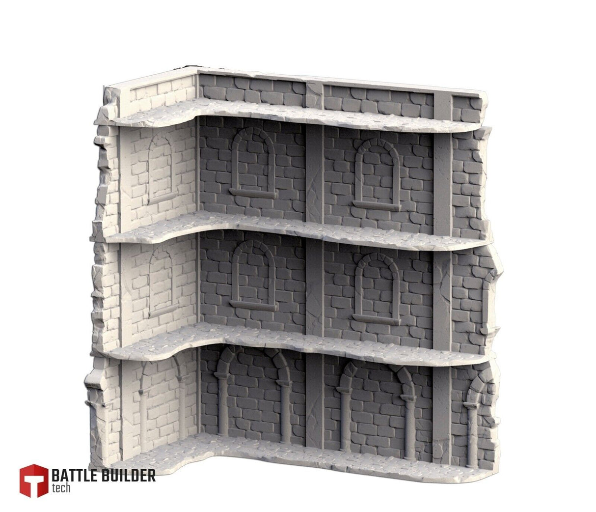 City Ruins - Set 1. WTC compatible competitive tabletop Terrain