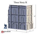 City Ruins - Set 1. WTC compatible competitive tabletop Terrain
