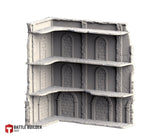 City Ruins - Set 1. WTC compatible competitive tabletop Terrain
