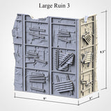 Post Apocalypse Ruins - WTC compatible competitive tabletop Terrain
