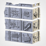 Post Apocalypse Ruins - WTC compatible competitive tabletop Terrain
