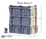 City Ruins - Set 1. WTC compatible competitive tabletop Terrain
