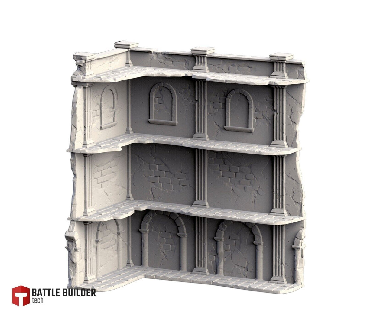 City Ruins - Set 1. WTC compatible competitive tabletop Terrain
