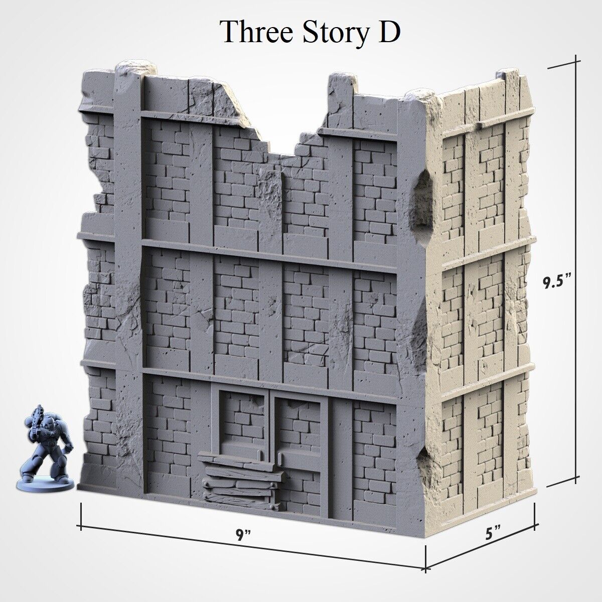 City Ruins - Set 2 WTC compatible competitive tabletop Terrain