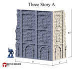 City Ruins - Set 1. WTC compatible competitive tabletop Terrain