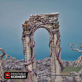 The Shadow Gate - (32,28 or 15mm scale) - Shadowfey Wilds
