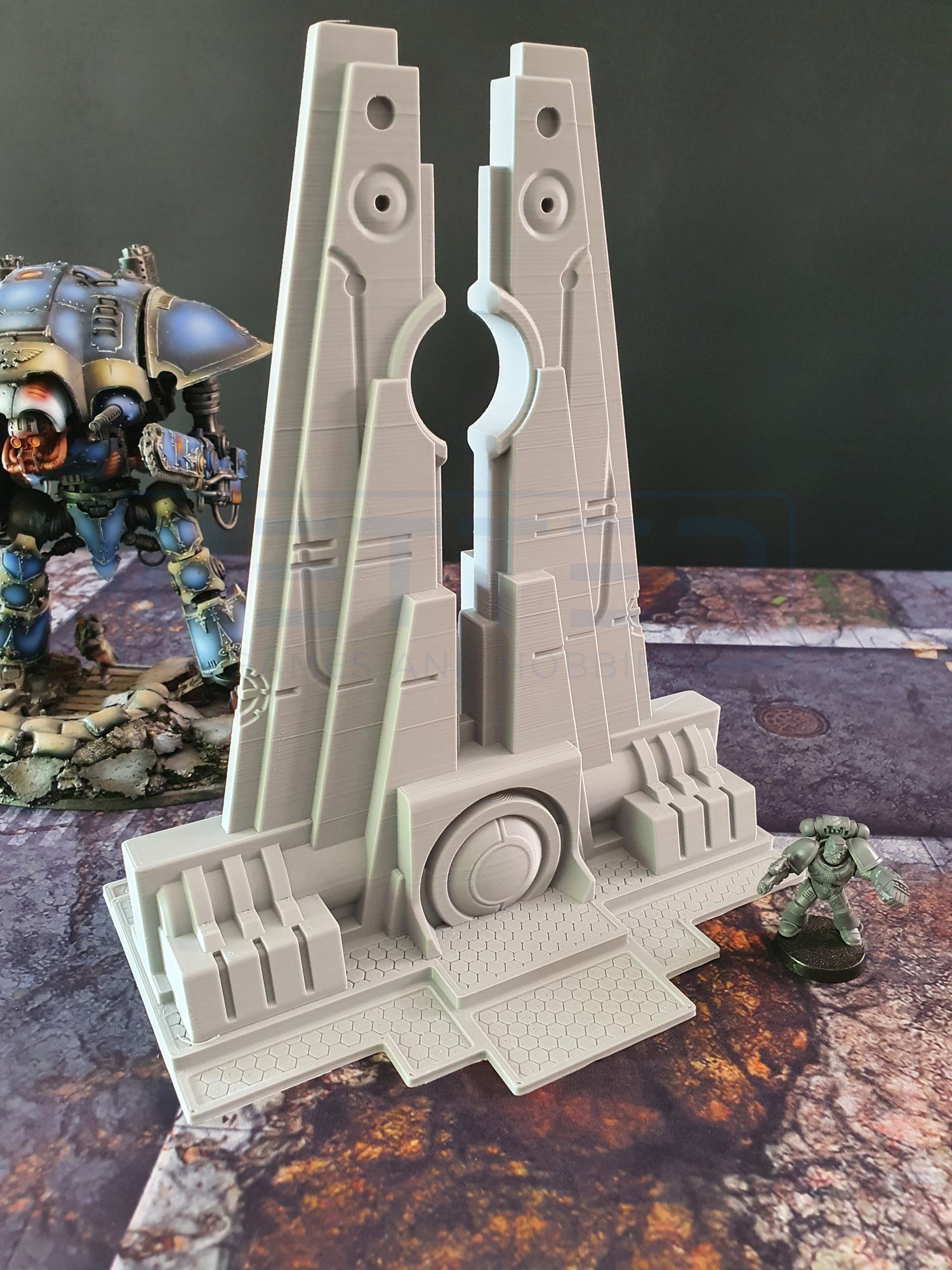 Xenos Buildings – Modular Alien Terrain Structures for Sci-Fi Wargaming | Better Games and Hobbies